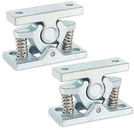 Ferma Porta da Muro, 2 Pezzi Lega di Zinco Fermaporta per Roulotte, Ferma Persiane Esterno Pesante Blocca Porta Fermaporta a Molla per Giardino Camera Soggiorno Garage