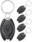 Pawfly 5 Stück LED Schlüsselanhänger Taschenlampe Mini LED Schlüsselanhänger Licht 14 Lumen Portable Ultra Bright Battery Powered Key Ring Torch für Wandern und Notbeleuchtung