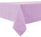 BALCONY & FALCON Rectangle Tablecloth Wrinkle Resistant and Water Proof Table cloth Decorative Linen Fabric Tablecloths for Dining Parties Kitchen Wedding and Outdoor Use (Lavender, 140x180 cm)