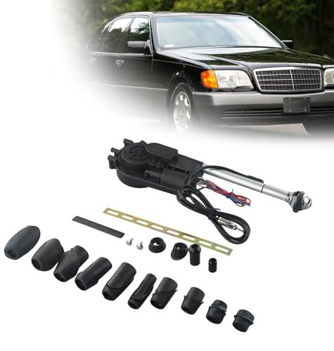 HpLive Autoantenne Motorantenne Auto-Strom-Antennen-Ersatz-Kit für Mercedes für Benz W140 W126 W124 W201