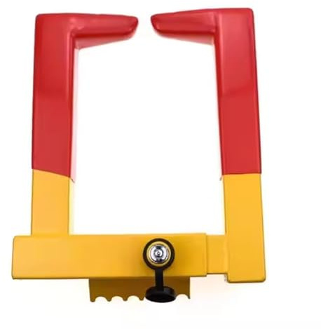 Heavy-Duty Wheel Clamp Lock, Square, Tire Claw Trailer Truck Security Anti-Theft Device for Vehicles, Car Safety