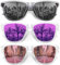 Risipu Damen Polarisierte Sonnenbrille Retro UV400 Schutz Sonnenbrille für Frauen für das Fahren Angeln Radfahren