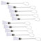 Jonlaki Embroidery Brush, Single End Nylon Brush Sewing Machine Computer Kit Sewing Machine Brushes Universal Cleaning Cleaning Kit for Keyboard Computer Bottle
