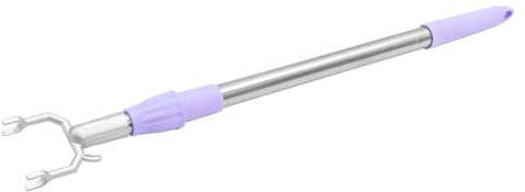ASAKKURA Asta Porta Abiti Telescopica in Alluminio Supporto Gancio per Guardaroba Soluzione Pratica per Ambienti Interni e Balconi
