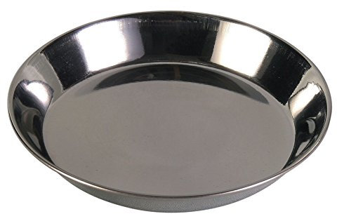 TRIXIE Katzennapf aus Edelstahl, 0.2 l/ø 13 cm, metall
