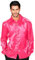 W WIDMANN MILANO Party Fashion - Discohemd 70er Jahre, Langarmhemd, Satinhemd, Fasching