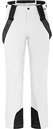Bergson Flex | Herren Skihose, wattiert, bielastisch, 20000 mm Wassersäule, White [600], 58 - Herren