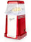 Maker di Popcorn Elettrico a Caldo Nostalgia, 1,8L, Popcorn Sani e Senza Olio con Misurino, Rosso Retro