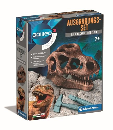 Galileo Discovery 59329 - Set di scavi con teschio gigante del T-Rex