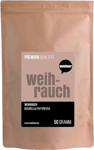 Wohltuer Weihrauch aus Äthiopien aus zertifizierter Wildsammlung 50g