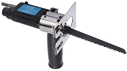 Bohrsägenaufsatz, Säbelsägen-Adapter, Metallschneideadapter für eine Bohrmaschine, Säbelsäge, Elektrischer Bohrer-zu-Säge-Adapter, Säbelkettensägen-Konverter, Schneidwerkzeug