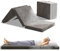 MOLPHIT Klappmatratze 75x195x10CM, Faltmatratze, Gästematratze, Gästebett Klappbar aus Memory-Schaum mit waschbarem Bezug, ze für Reisen, Camping, Boden, Gästebett, Matratze