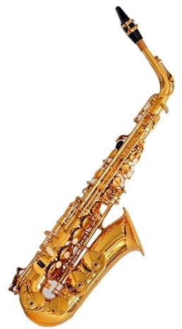 Professionell Saxofon Altsaxofon I Ess moll Mässing