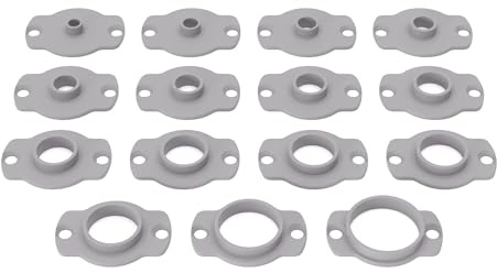 PRIWAS Kopierhülsen-Set passend für Trend Oberfräsen und Kantenfräsen | Kopierringe passend für Trend Fräsen - Typ A