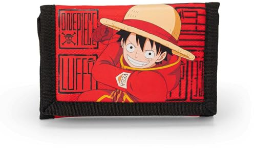 DRAGON BALL SUPER - Portafoglio Ufficiale Dragon Ball, con Pratica Chiusura in Velcro, Tasca Esterna e Scomparti Interni, Idea Regalo Bambini e Ragazzi, 13x8,5cm Chiuso, 13x24cm Aperto