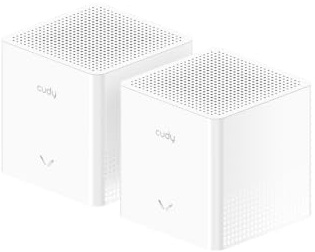 Cudy AX3000 WiFi 6 Système Routeur Mesh Bi-Bande 160m² 2.5G M3000S 2 Unité