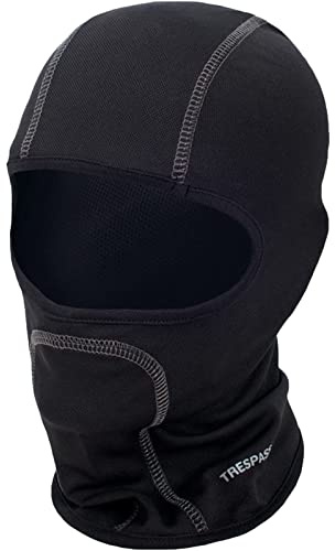 Trespass Moulder Kids Black Balaclava Lightweight Breathable Face Mask