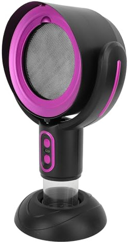 Cappa Aspirante Portatile, Cappa Aspirante da Tavolo con Ventola di Scarico a 2 velocità, Filtro Rimovibile, Tazza per Raccolta Olio, Aspiratore da Cucina Portatile per Barbecue