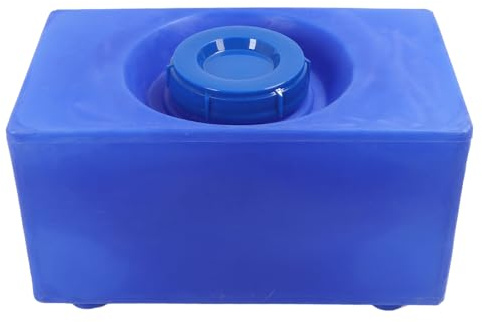 9 Gallon Vattentank för Husbil, blå LLDPE Vattenförvaring Sömlös Lufttät Behållare Campingbåt Yacht