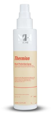 MANE HEAD Thermion Heat Protection Spray for Hair 5.07 fl oz - Professional Italian Heat Protectant for Hair with Macadamia & Monoi Oil - Tames Frizz & Shields Against Styling Damage