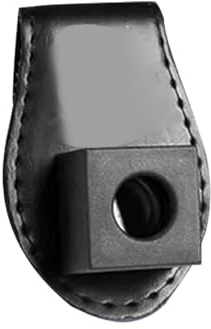 CAZSTYK Portagesso portatile con clip da cintura da biliardo borsa in pelle per snooker e giocatore di biliardo stecca da biliardo gesso con clip per cintura