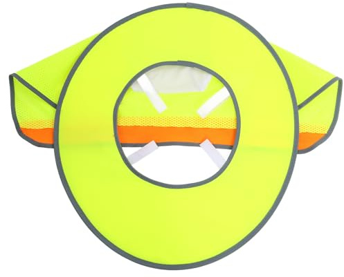 HAKIDZEL Visera de Casco de ala Completa Verde Cubierta para Cuello, Protección Solar Construcción para Celebracion Verano en Sitios al Aire Libre