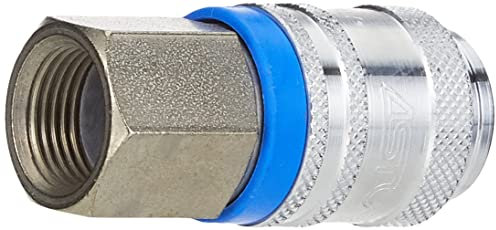 Mecafer 156322 Coupleur rapide métal universel 3/8 f, Gris