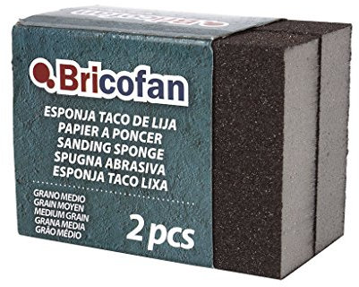 Cofan Esponja Taco Lija | Grano medio | Pack 2 unidades