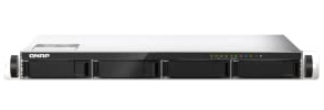 QNAP TS-435XeU-4G-US 4 Bay High-Speed Short Depth Rackmount NAS with M.2 NVMe SSD, Quad Core Marvell Octeon CPU, 4GB DDR4 Memory, Dual 2.5GbE (2.5G/1G/100M) and 10GbE Network Connectivity (Diskless)
