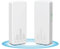 Bridge wireless per esterni, router bridge Ethernet wireless punto a punto Wi-Fi con trasmissione NICGIGA 5.8G 4KM, con 2 porte LAN RJ45 Gigabit, CPE da 2 pacchi, Plug and Play.