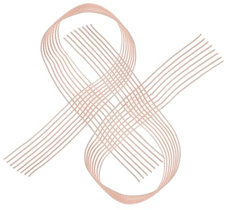 Toddmomy Correas Invisibles y Cintas Elásticas para Zapatos De Ballet Rosa 35 Cm, Bandas Reforzadas para Zapatillas De Punta, Ideales para Ballet, Jazz y Danza para Mujeres y Niñas