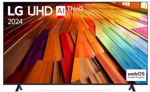 LG LED TV 2024 | 75UT80 | 75 Zoll (189 cm) | UHD | Prozessor α5 AI 4K Gen7 | Alexa