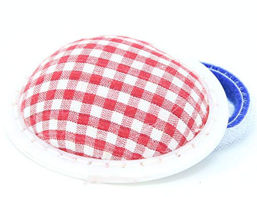 BIG-SAM - Nadelkissen mit Klettverschluss - Rot oder Blau - (Rot)