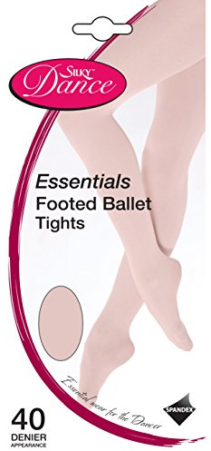 Silky Pink Essential Footed Ballet Tights Age 5 to 7