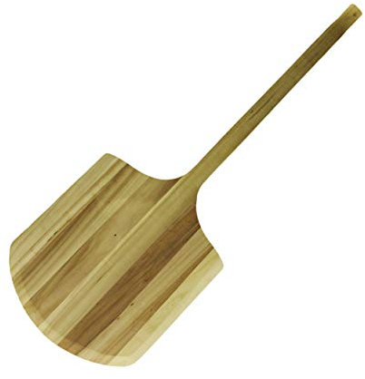 Samuel Groves Wooden Pizza Peel, Pizza Paddle 305 x 356mm - Overall 914mm by Chabrias Ltd