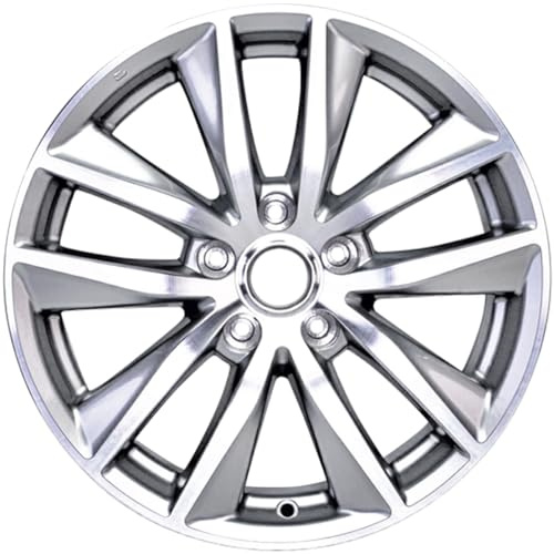 Factory Wheel Replacement New 17x7.5 17 Inch Machined and Silver Aluminum Alloy Wheel Rim for Infiniti Q50 2014-2020 | ALY73763U10N | Direct Fit - OE Stock Specs