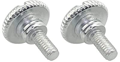 ZYAMY 2pcs Macchina da Cucire Presser Piede Viti Piedi Viti Pollice Bulk Morsetto Piastra Viti M3x15mm Acciaio Inox Ago Morsetto Set Vite per Macchina Da Cucire Casa