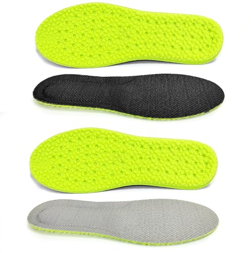 Semelle enfant, 2 paires semelles de sport découpables pour chaussures surdimensionnées semelle intérieure respirante semelle intérieure en mousse anti - odeur pour les enfants (8-10 ans)