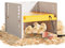 Domigard Plaque Chauffante pour Poussins, Chauffage Poussin avec Hauteur et Angle Réglables, Poussin Lampe Chauffante de Remplacement avec Thermostat, 27.5 x 26.5 x 21 cm (Jaune)