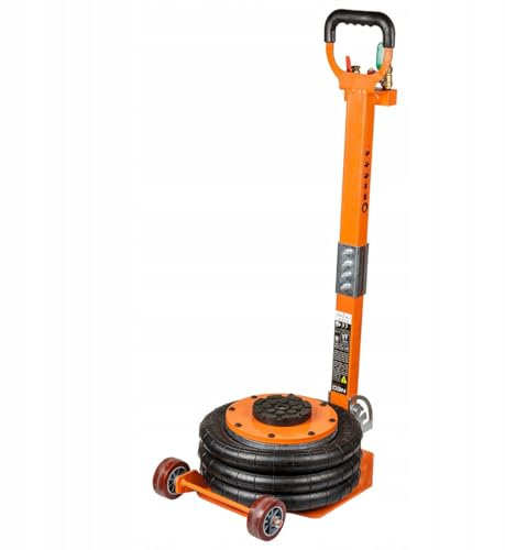 NEO TOOLS Pneumatischer Wagenheber 3t | 145-420 mm Hubhöhe Sack Luftwagenheber, Wagenheber für SUV | Pneumatischer Wagenheber Druckluftwagenheber Luftkissen Autoheber für KFZ Auto bis 3000 Kg