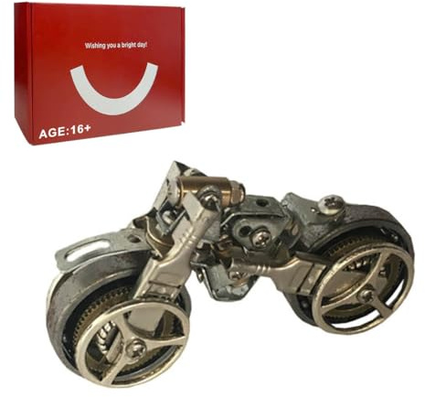 LenyKingPro Puzzle en métal 300 pièces pour moto Steampunk Puissant kit de modélisme 3D à monter soi-même Assemblage mécanique Premium Collectors Design Projet