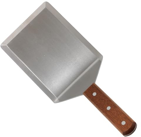 Winco 5 x 6 Extra Heavy Stainless Steel Turner, &, Offset Turner