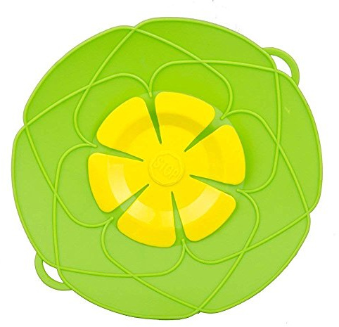 1Pc Silicone Spill Stopper Pot Pan Lid, Multi-Function Kitchen Tool, Boil Over Safeguard