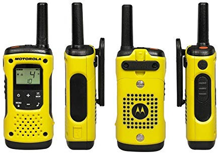 Motorola Tlkr T92 H2O PMR446 2-Way Walkie Talkie Waterproof Radio Quad Pack with Travel Case