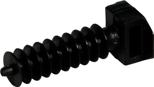 Lot de 100 embases à frapper pour collier colson - 9mm