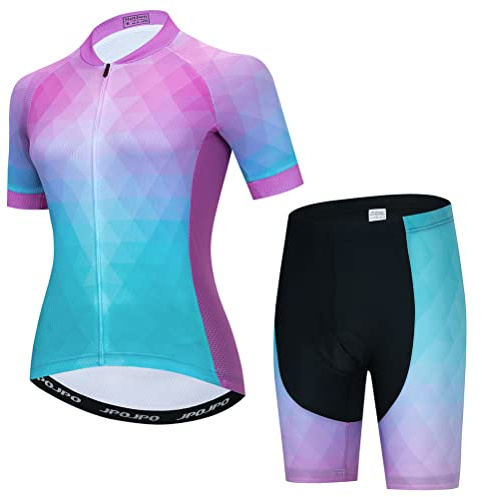 YOUALSO Radtrikots für Damen, Mountainbike-Kleidung, Damen-Fahrrad-Shirt, Biker-Oberteil, Radfahrerbekleidung, S-3XL, XL