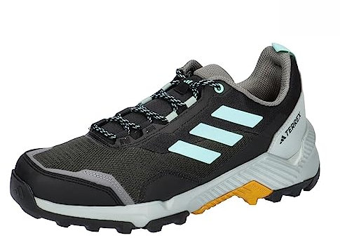 adidas Herren Eastrail 2.0 Hiking Shoes, core Black/Aqua/preloved Yellow, 39 1/3 EU