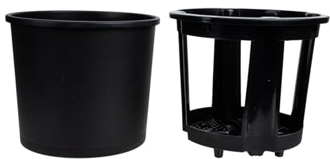 HIAKDOFT Secchio per Piantare Patate in Pp Durevole Contenitore di Crescita Leggero e Pratico per Patate Dolci e Verdure Accessorio Giardinaggio Casa Dimensioni