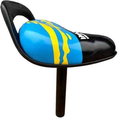 Harilla Sella per Bicicletta per Bambini Sella Comoda Reggisella da 25 Mm di Diametro Parti Resistenti all'Usura Accessori per Sport all'Aria Aperta, Blu e Giallo