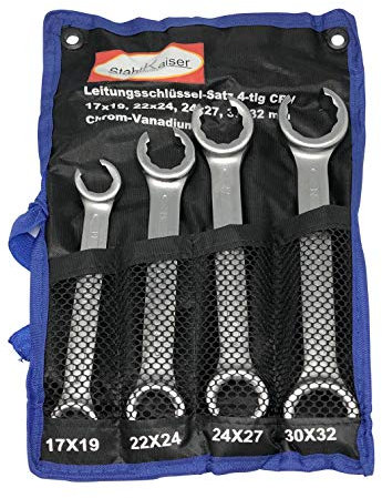 Apertura a chiave-set 4 tlg 17-32 mm freno-idraulica-chiave linea